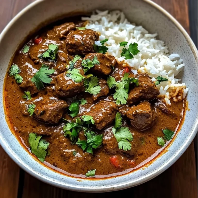 Coconut-Braised Beef Curry with Jasmine Rice