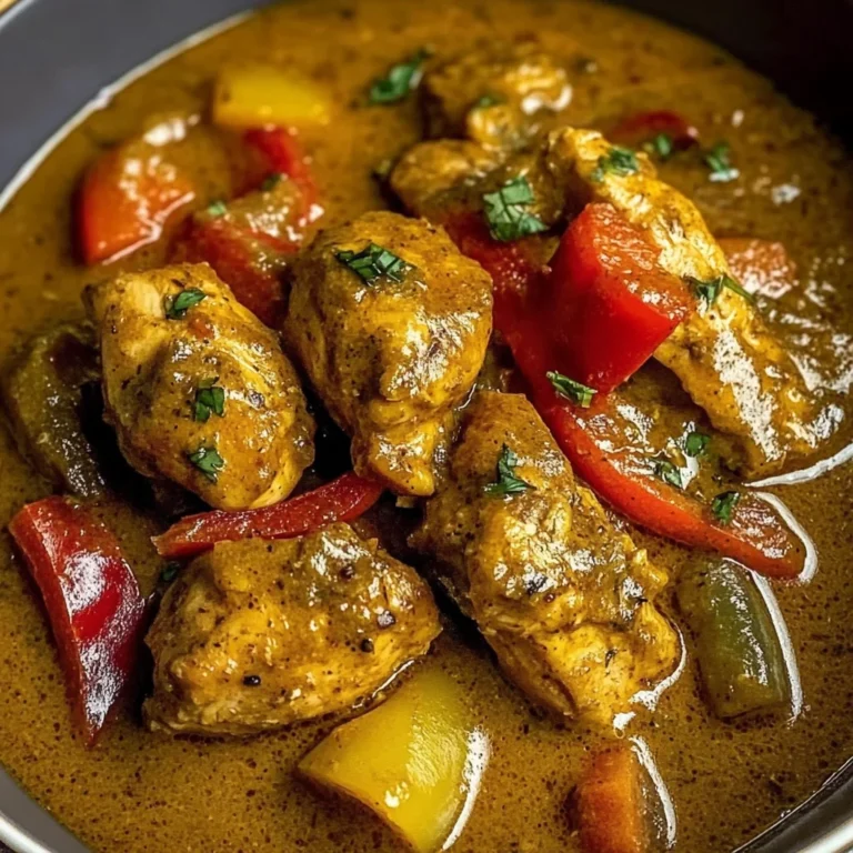 Creamy Coconut Chicken Curry with Jamaican Flair