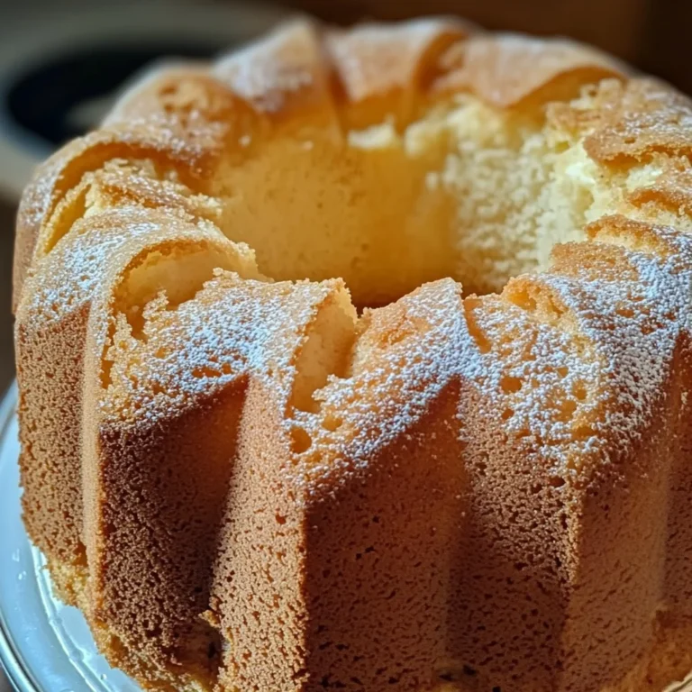 Delicious Million Dollar Pound Cake Recipe