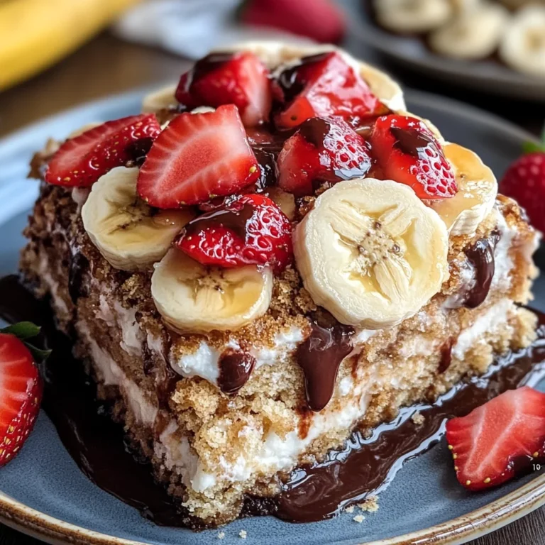 Banana Split Dump Cake Recipe