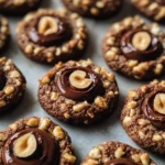 Chocolate Hazelnut Thumbprint Cookies Recipe