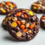 Chocolate and Peanut Butter Cookies