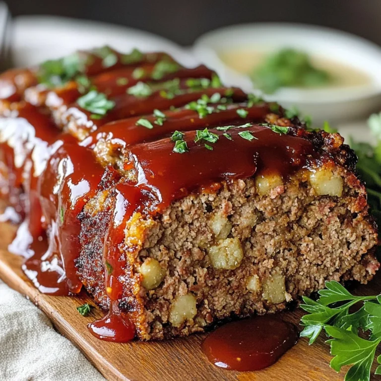 Classic Meatloaf with Tangy Glaze Recipe