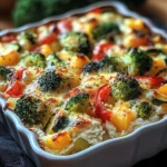 Cottage Cheese and Veggies Bake