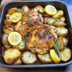 Greek Lemon Chicken With Potatoes