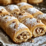 Italian Nut Roll Cookies