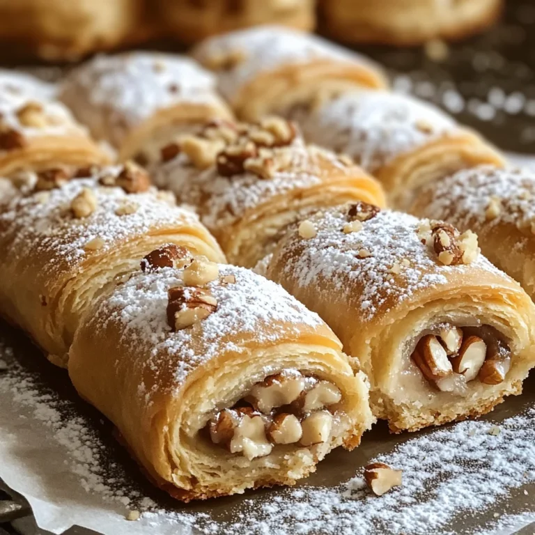 Italian Nut Roll Cookies