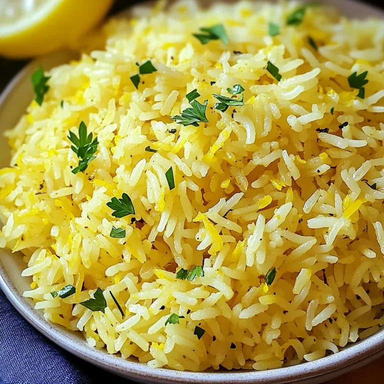 Lemon Rice