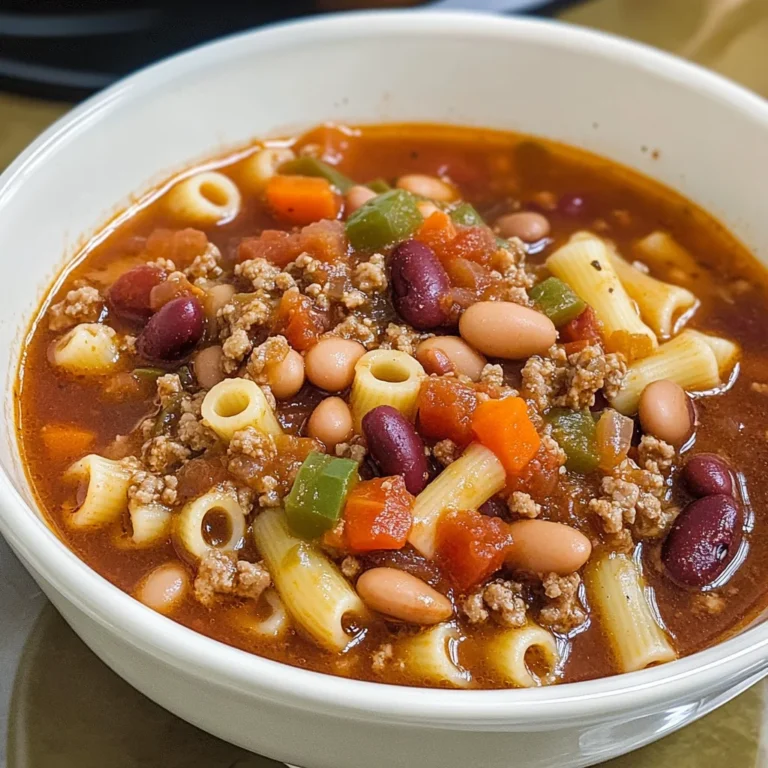 One Pot Pasta e Fagioli
