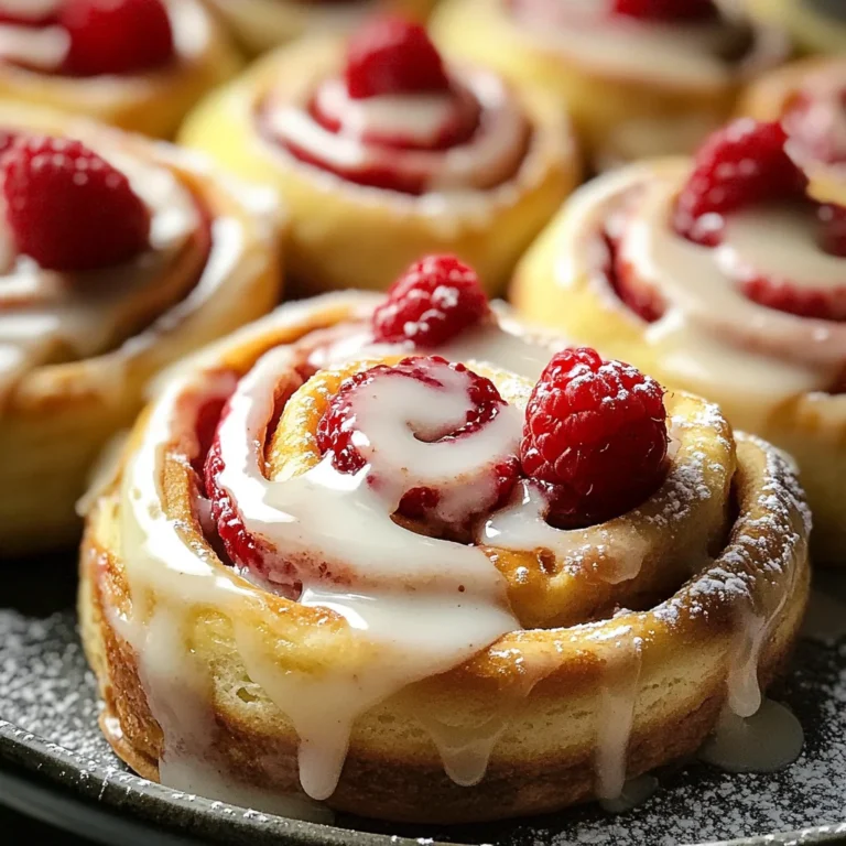 The Irresistible Appeal of Raspberry Cinnamon Rolls