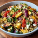 "Amazing Quinoa Salad with Roasted Vegetables in Just 30 Minutes"