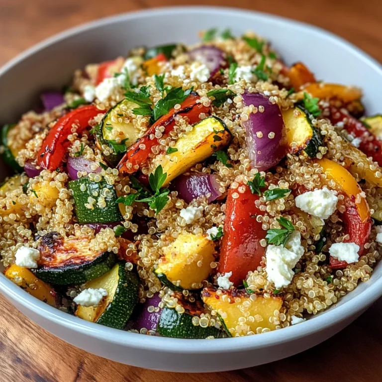 "Amazing Quinoa Salad with Roasted Vegetables in Just 30 Minutes"