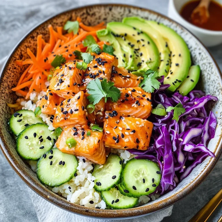 Bang Bang Salmon Rice Bowls