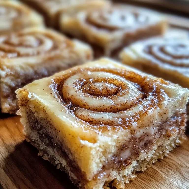 Cinnamon Roll Bliss Bars