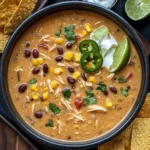 Creamy Chicken Taco Soup