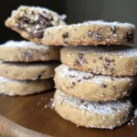 Espresso Shortbread Cookies