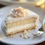 Gâteau fondant noix de coco