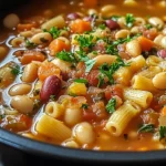 Hearty Pasta e Fagioli Soup Recipe
