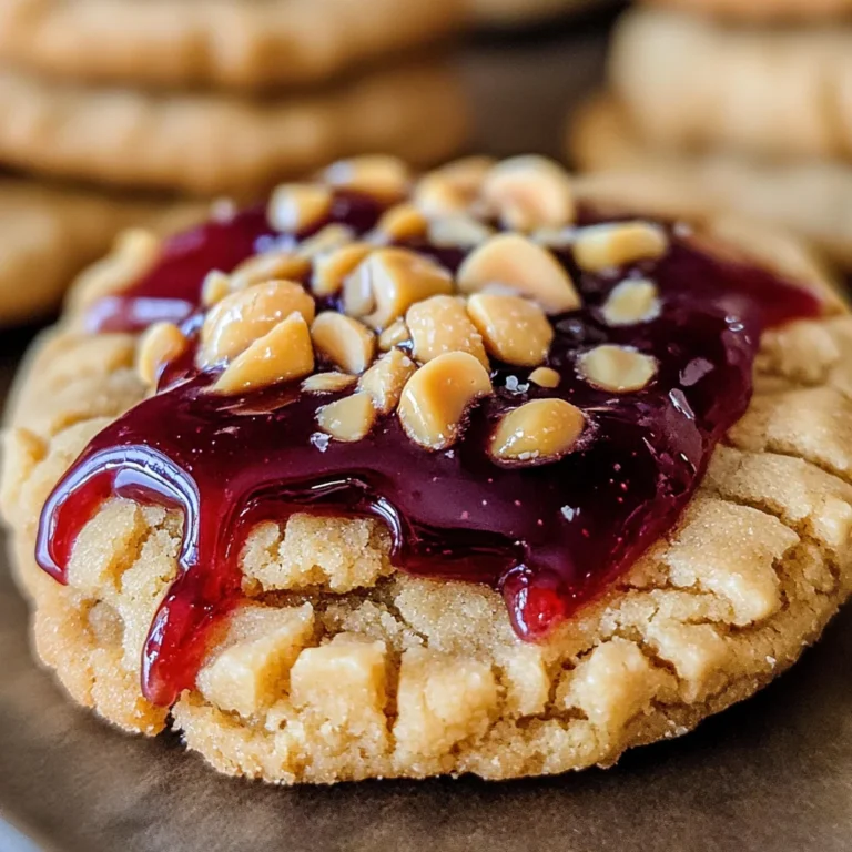 Peanut Butter and Jelly Cookies