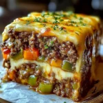Philly Cheesesteak Meatloaf: A Cheesy, Beefy Twist on a Comfort Food Classic