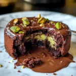 Pistachio Chocolate Lava Cakes Recipe