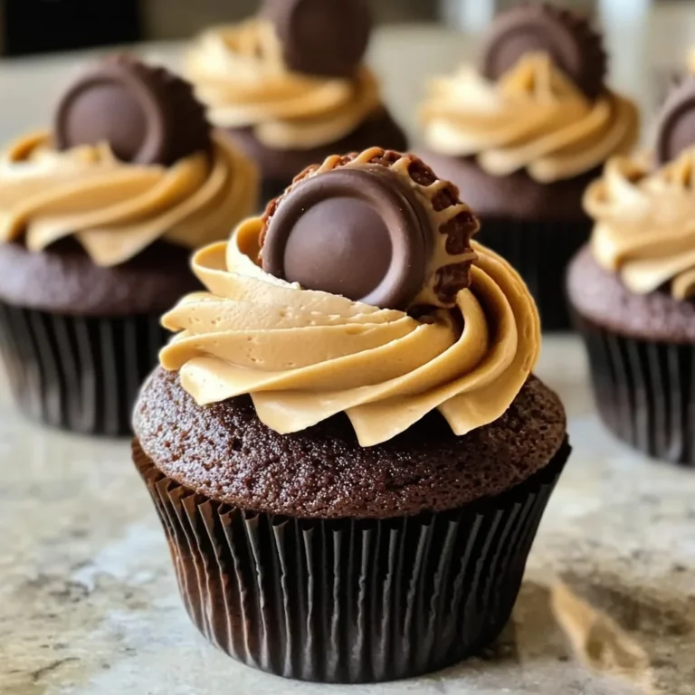 Reese's peanut butter cup cupcakes Recipes
