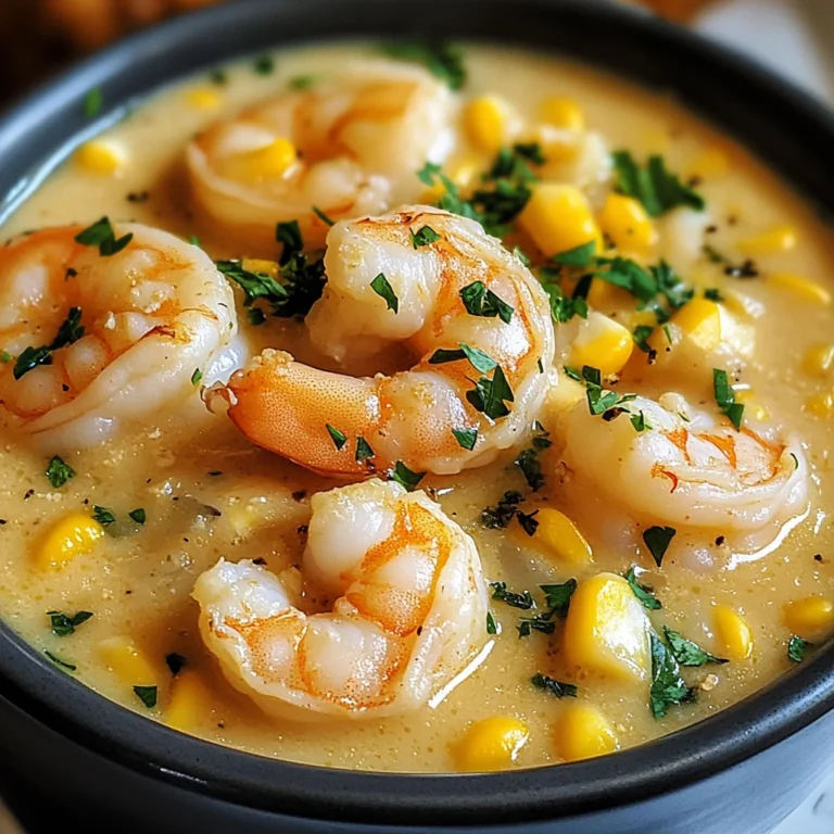 Shrimp and Corn Chowder: A Hearty, Flavorful Delight