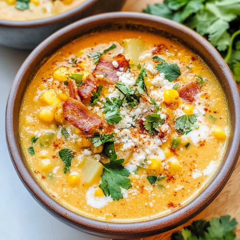 Slow Cooker Mexican Street Corn Soup