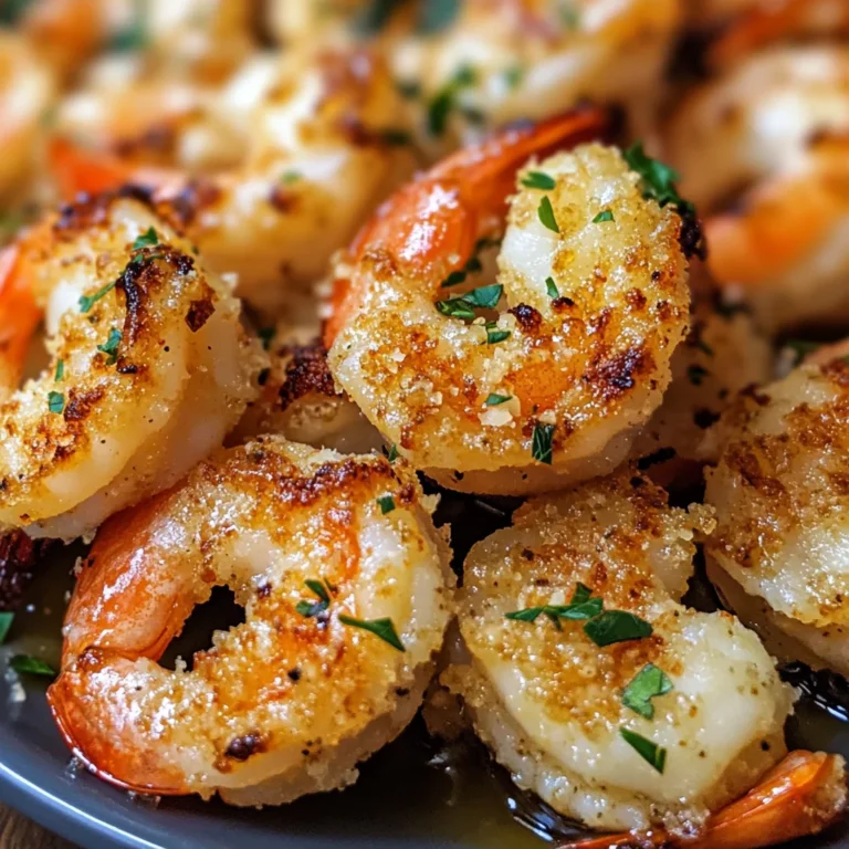 Air Fryer Garlic Parmesan Shrimp