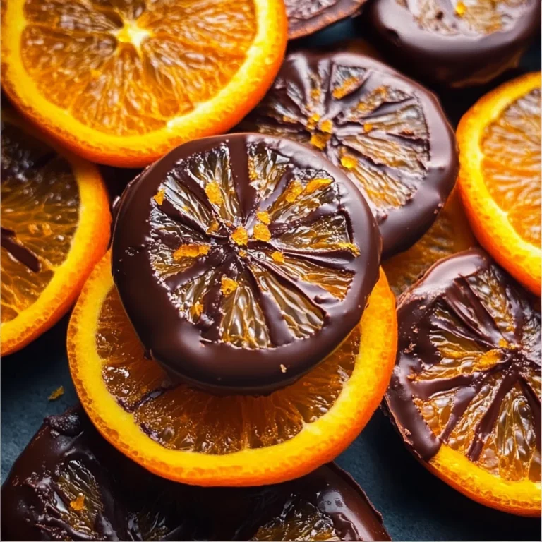 Chocolate-Dipped Candied Oranges