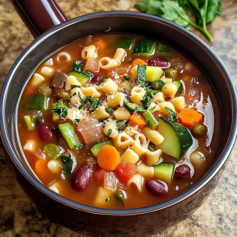 Easy Recipes: Hearty Minestrone Soup