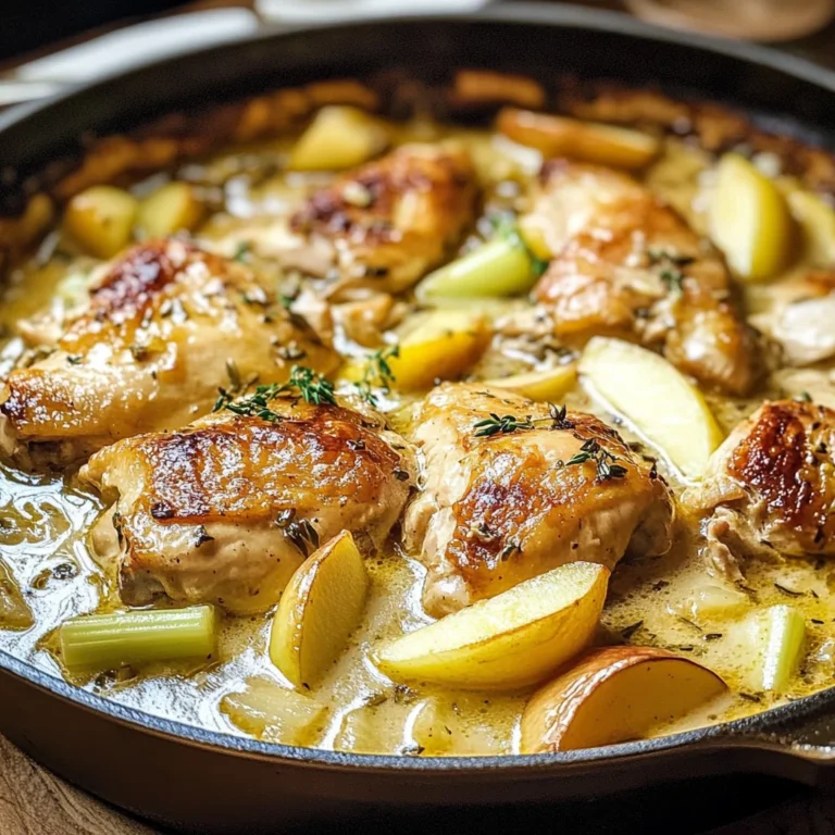 French Chicken Casserole a la Normande