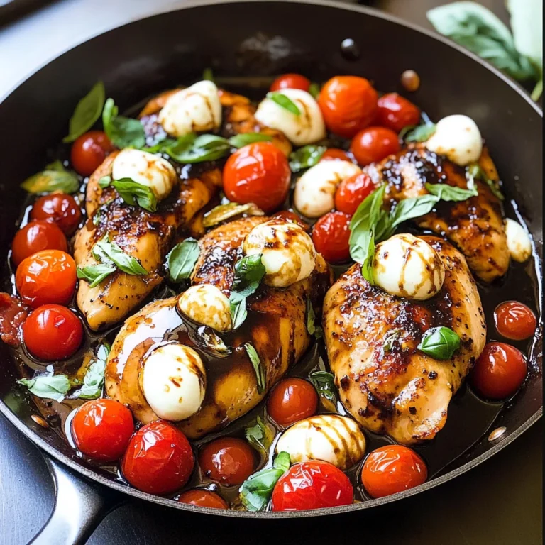 One Pan Balsamic Chicken