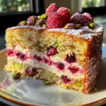 Raspberry Orange Pistachio Ricotta Cake: A Flavor Delight