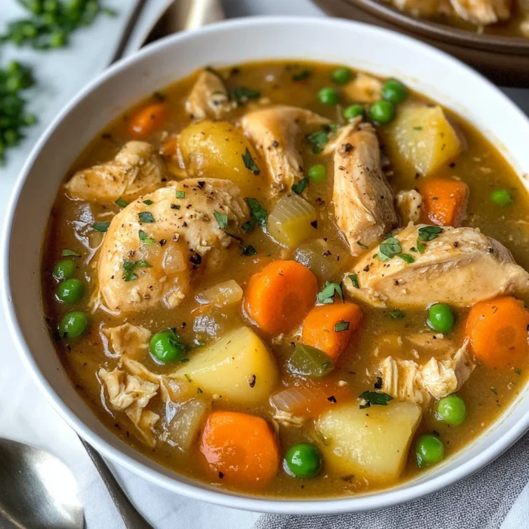 Slow Cooker Chicken Stew