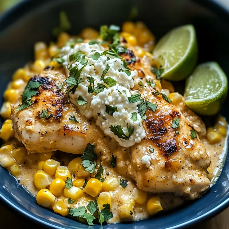 Slow Cooker Street Corn Chicken: Creamy Comfort in Every Bite